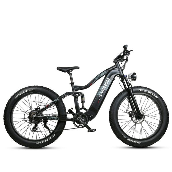 Samebike RSA08 750W Bafang Motor 26" Fat Bike E-Mountain Bike 17Ah