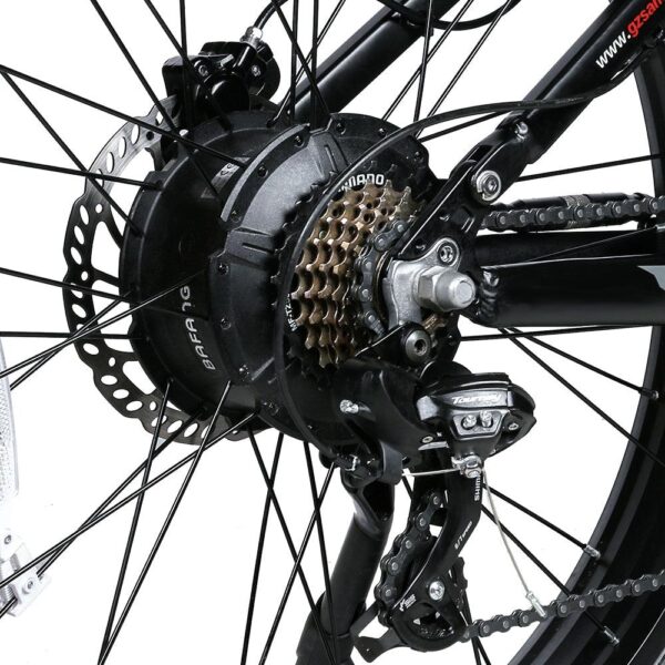 Samebike RSA08 750W Bafang Motor 26" Fat Bike E-Mountain Bike 17Ah – Image 2