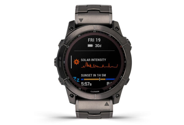 Garmin Fenix 7X Sapphire Solar Titane – Image 2