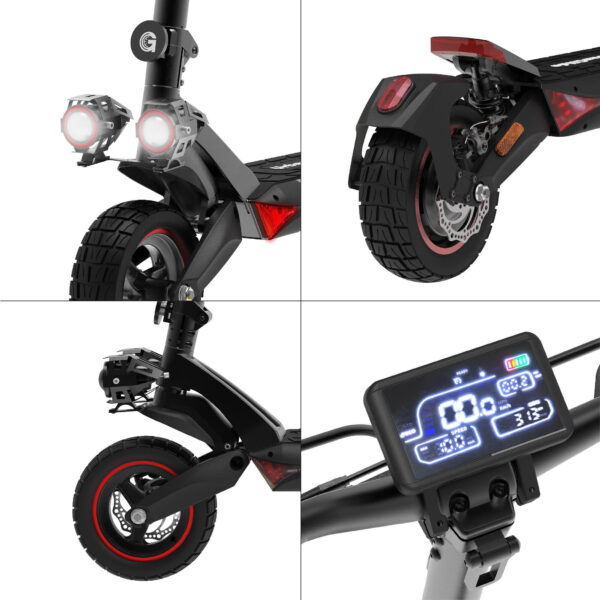 Trottinette électrique UrbanGlide AR5 PRO 48v - 800W - 10Ah – Image 3